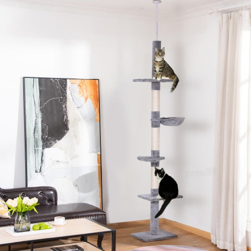 9 Foot Floor-to-Ceiling Cat Tree