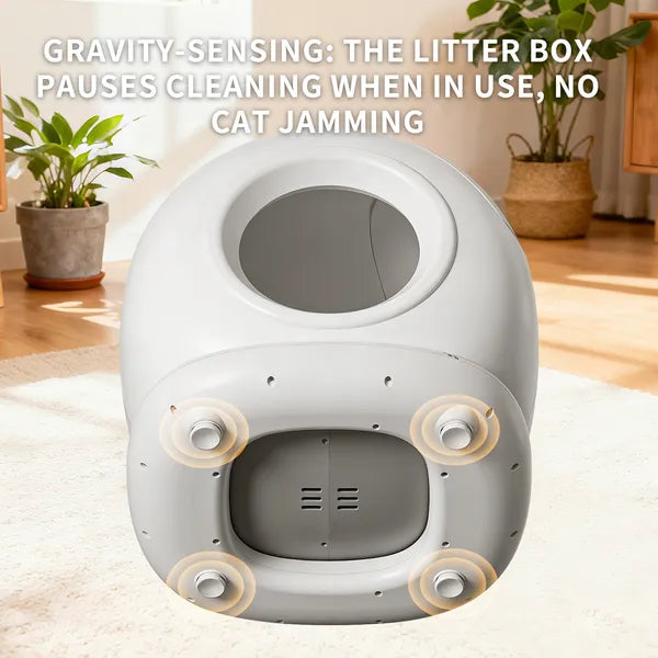 Smart Self-Cleaning Litter Box (78L)