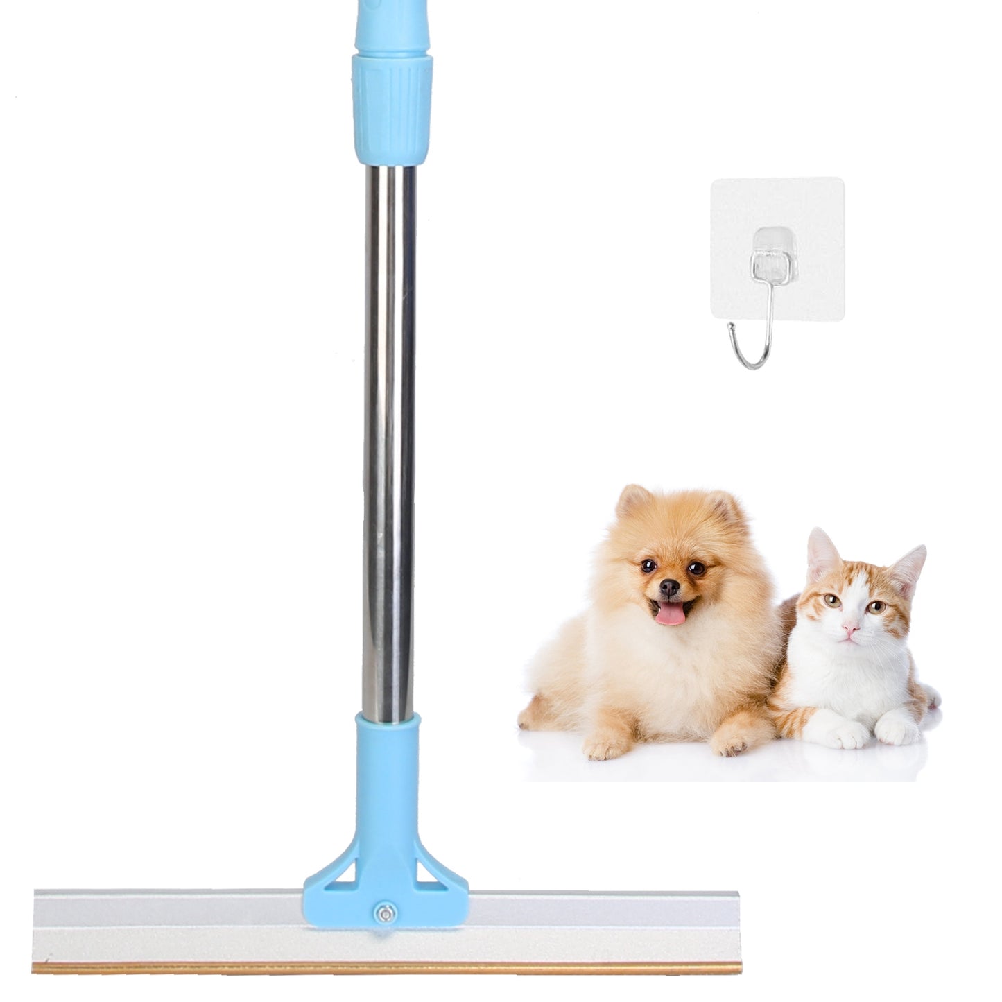 Telescopic Pet Hair Removal Rake