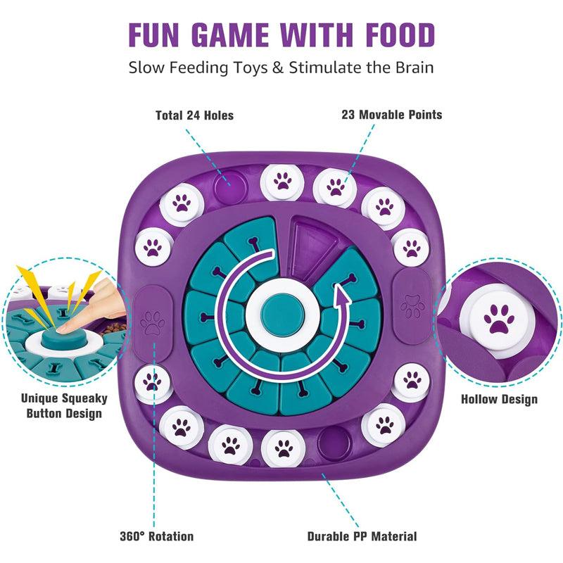 Interactive Dog Puzzle Toy