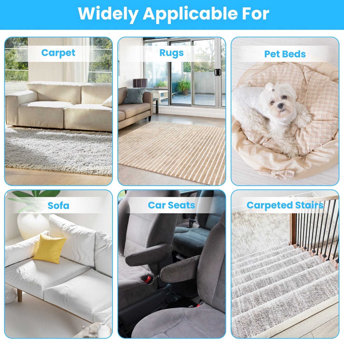 Telescopic Pet Hair Removal Rake
