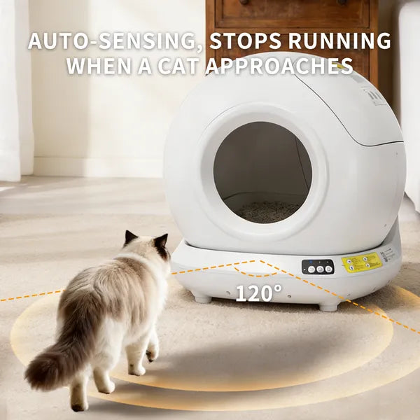 Smart Self-Cleaning Litter Box (78L)