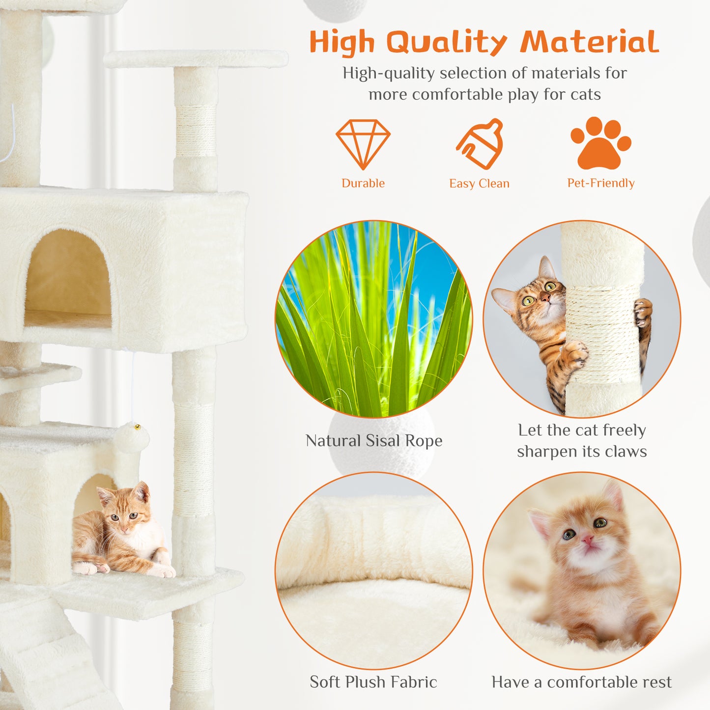 Cat Treehouse Climbing Frame